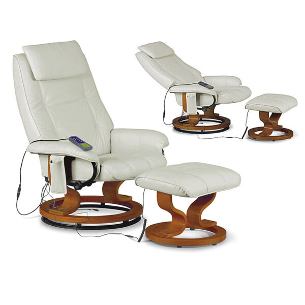 Aston Reclining Massager Cream