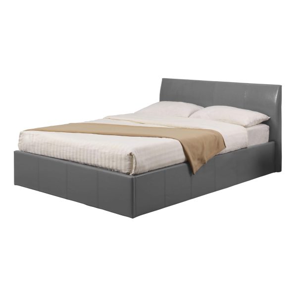 Fusion Storage PU Bed Grey