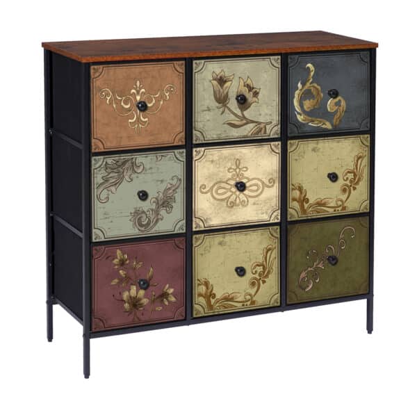 Seville 9 Drawer Cabinet