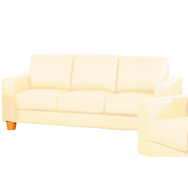 Chesterfield 3 Seater Sofa PU Cream