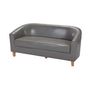 Claridon 3 Seater Sofa PU Grey